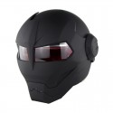 Iron Man Helmet Flip Up Motorcycle Helmet Robot Style Motor Bike Casco Monster Casque DOT Approval