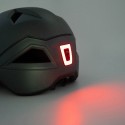 Men Women Half Helmet With LED Light Outdoor Off-Road Cycling For Motorcycle Electric Scooter Bicycle Riding