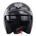 SM521 Electric Vehicle Motorcycle Helmet Men Women Retro Helmet Four Seasons Universal Half Helmet