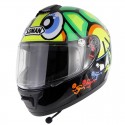 SM962 DOT Motorcycle Helmet Full Face Motocross With bluetooth Headset