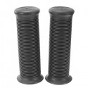 25mm Motorcycle Handlebar Hand Grips Grey Cafe Racer Bubber Clubman Custom