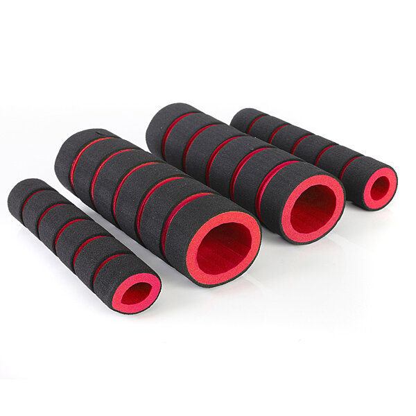 4pcs Motorcycle Handlebar Grip Cover Set Soft Non Slip Foam