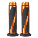 7/8 Inch 22mm Aluminum Motorcycle Handlebar Gel Hand Grips Bar Rubber