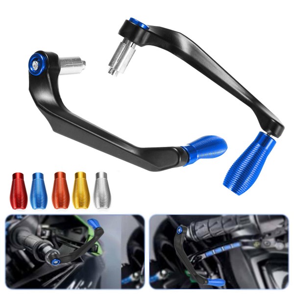 Aluminum Alloy Lever Protective Guards Bar Ends Motorcycle Handlebar