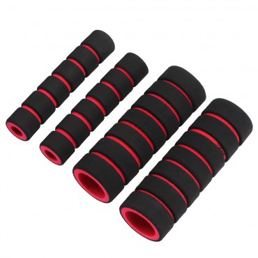 Handlebar Grip + Brake Clutch Lever Soft Sponge Covers For Motorcycle Bike Cycling