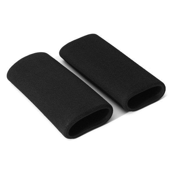 Motorcycle Foam Handlebar Grip Slip-on Anti Vibration Comfort Cover Black