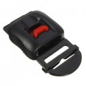 Clip Chin Strap Quick Release Buckle For Motorcycle Helmet Black Red