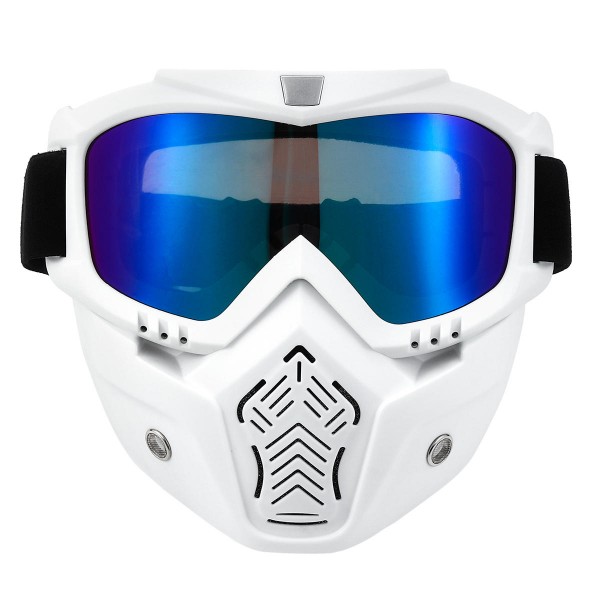 Helmet Face Mask Goggles Eyewear Glasses Windshield For Motorcycle Bike MTB Dirt Bike Riding