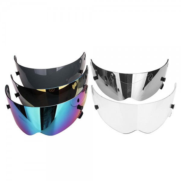 Universal Motorcycle Full Face Helmet Visor Lens Motorbike Bike Scooter ATV