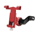 360° Rotating Universal Phone Holder Aluminum Bicycle Motorcycle Holder for Cell Phones GPS