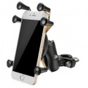 4.0-6.0 Inch Phone GPS Holder Anti Theft For Motorcycle Scooter Bike Handlebar