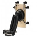 4.0-6.0 Inch Phone GPS Holder Anti Theft For Motorcycle Scooter Bike Handlebar