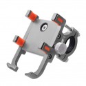 4.5-9cm 360 Degree Motorcycle-mounted Six-claw Aluminum Alloy Mobile Phone Bracket Bicycle Navigation Bracket Fixer