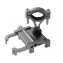 4.5-9cm 360 Degree Motorcycle-mounted Six-claw Aluminum Alloy Mobile Phone Bracket Bicycle Navigation Bracket Fixer