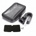 6inch Waterproof Phone Holder GPS Case Motorcycle Rear View Mirror Mount