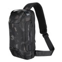 USB Charging Shoulder Crossbody Bag Large Capacity Waterproof Anti-Scratch Anti-Theft Macbook Storage Backpack Chest Bag