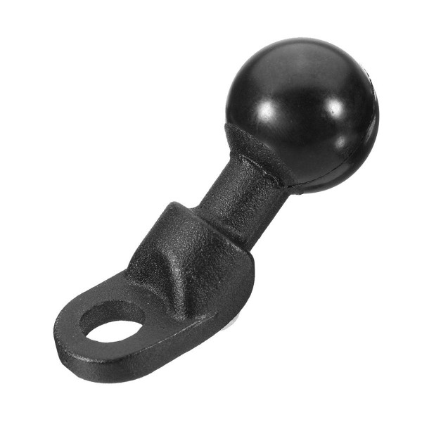 Black GPS Holder Mounts Motorcycle Base with 9mm Hole and 1inch Ball