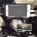 GPS USB Navigation Phone Holder Bracket Charger For BMW R1200GS/ADV/S1000XR High Version