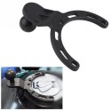 Motorcycle Gas Tank Cap Mount Adjustable GPS Phone Bracket Holder Aluminum Alloy Big One