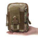 Waterproof Nylon Military Tactical Molle Waist Pack Utility Pouch Emergency Pocket Bag