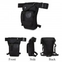 Waterproof Nylon Motorcycle Drop Leg Bag Men Tactical Outdoor Waist Fanny Pack