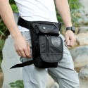 Waterproof Nylon Motorcycle Drop Leg Bag Men Tactical Outdoor Waist Fanny Pack