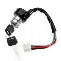 Ignition Switch Starter With Keys 6 Wires 3 Gears For Motorcycle ATV UTV Go Kart Dirt Bike