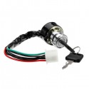 Ignition Switch Starter With Keys 6 Wires 3 Gears For Motorcycle ATV UTV Go Kart Dirt Bike