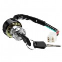 Ignition Switch Starter With Keys 6 Wires 3 Gears For Motorcycle ATV UTV Go Kart Dirt Bike