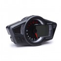 12V Motorcycle LCD Digital Odometer Speedometer Waterproof Universal