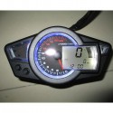 12V Motorcycle LCD Digital Odometer Speedometer Waterproof Universal