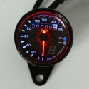 12V Motorcycle LED Odometer Speedometer Tachometer Speedo Gauge