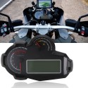 15000RPM LED Speedometer Digital Odometer Backlight Universal For 2 4 Cylinders BMW/Honda/Ducati/Kawasaki/Suzuki Motorcycle