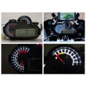 15000RPM LED Speedometer Digital Odometer Backlight Universal For 2 4 Cylinders BMW/Honda/Ducati/Kawasaki/Suzuki Motorcycle