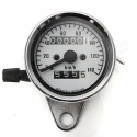 Motorcycle Odometer Tachometer Speedometer Gauge with Black Bracket