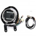 Universal Motorcycle Bike Digital Speedometer Odometer RPM Tachometer KM/H MPH