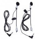 Motorcycle Helmet to Helmet Intercom Set 2 Headsets MP3 Input