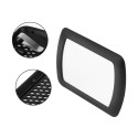 Car Sun Visor Makeup Mirrors Interior Sun-shading Cosmetic Mirror ABS Black