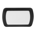 Car Sun Visor Makeup Mirrors Interior Sun-shading Cosmetic Mirror ABS Black