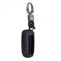 Carbon Silicone Remote Smart Key Fob Cover with Keychain For /Jeep/Dodge/Chrysler