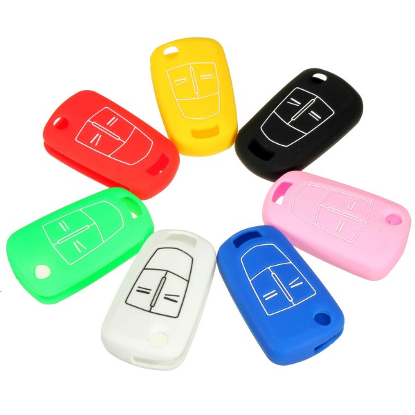 Silicone Remote Key Case Fob Protector Case Opel Vauxhall Corsa Astra Vectra Zafira