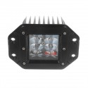 1PC DC10-30V 160W 4 Inch Flush Mount LED Work Lights Spot Beam Flood Reverse Truck