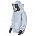 Beekeeping Suit Jacket Veil and Bee Hat Dress Smock Equip Protection