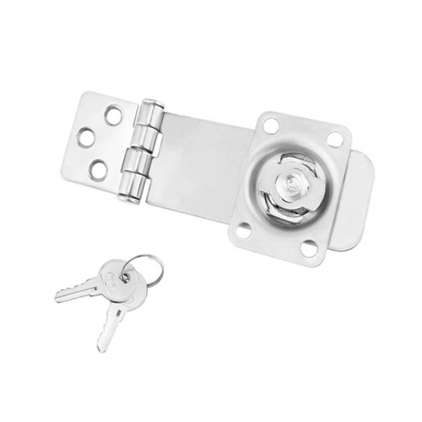 Marine Boat Stainless Steel 304 Locking Hasp Safety Lock Hatch Cabinet Door Cabin Deck Locker Hatch Latch Yacht Accessories