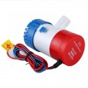 12V/24V Electric Pump 750GPH Marine Bilge Pump Submersible Boat Water Pump