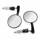 7/8inch 22mm 360° CNC Bar End Rear View Motorcycle Mirrors For Harley/Suzuki/Yamaha/Honda/Kawasaki