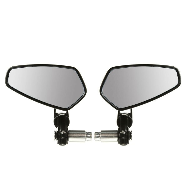 7/8inch 22mm Handlebar End Side Rear View Mirrors Motorcycle Universal Aluminum