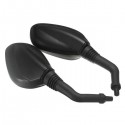 8mm Black Rear View Mirrors For 50cc Bike Scooter Motorcycle ATV