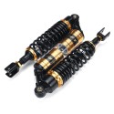 Pair 380mm Motorcycle Rear Air Shock Absorber Suspension For Honda/Yamaha