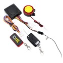 12V 128DB SIngle Way Remote Engine One-button Starter Motorcycle Scooter Security Alarm System Anti-theft